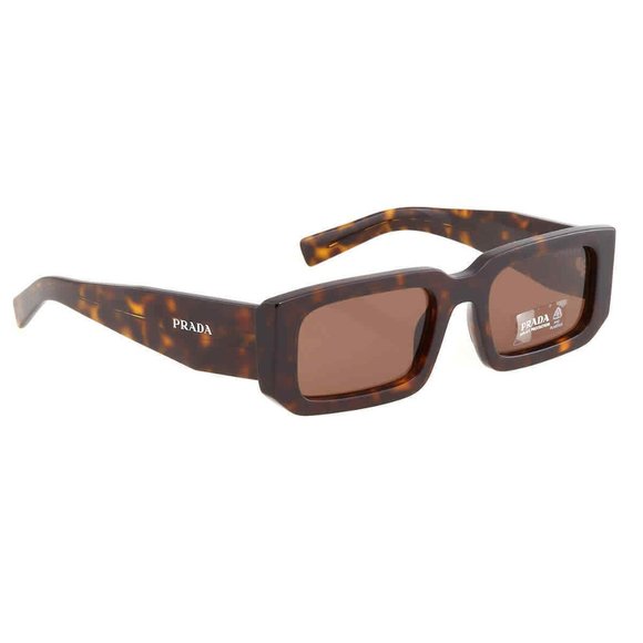 Prada Rectangular Men's Fashion Sunglasses - Picture 1 of 3